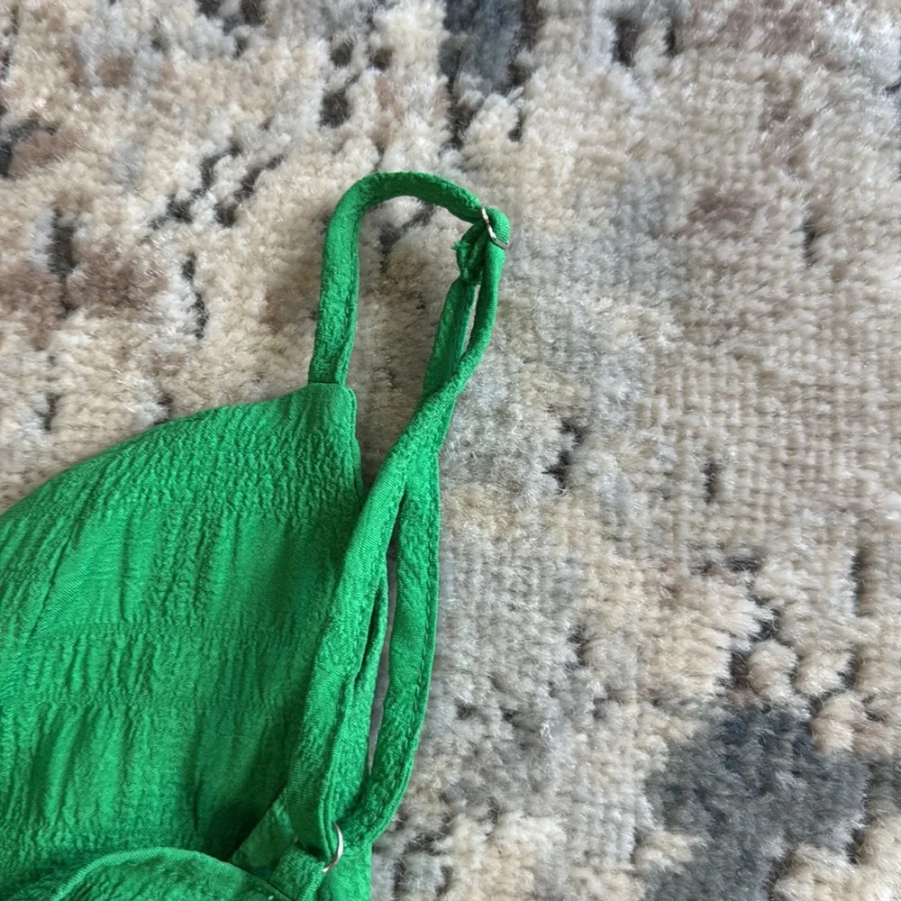 SHEIN Green Tiered Maxi Sundress - Picture 5 of 6